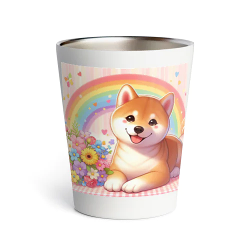 夢の中の柴犬 Thermo Tumbler