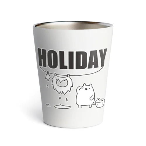 【HOLIDAY】ライオンさんの休日 Thermo Tumbler