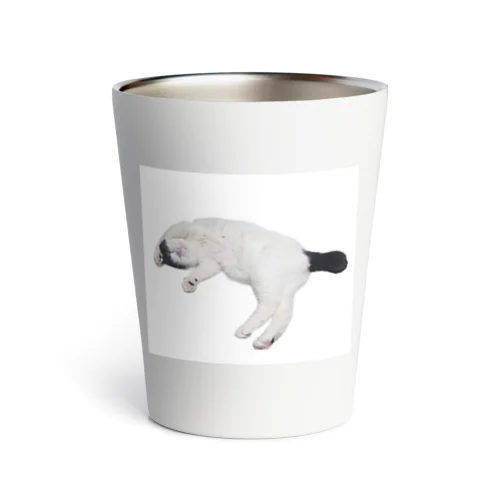 尻尾が短い保護猫 たぬちゃん Thermo Tumbler