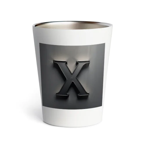 かっこよく描いたX Thermo Tumbler