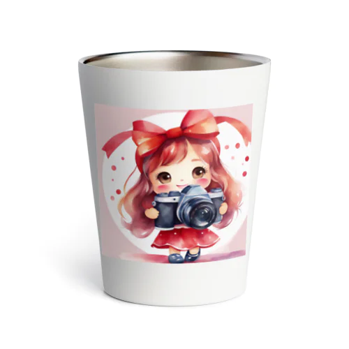 リボンカメラガール Thermo Tumbler