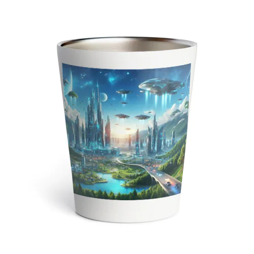 「近未来風景グッズ」 Thermo Tumbler