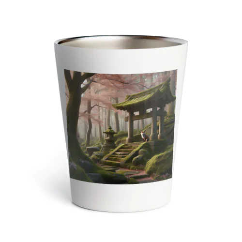 神社廃墟1 Thermo Tumbler