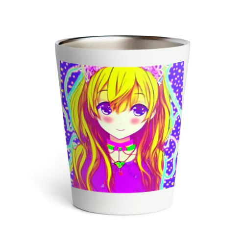 金髪優しげ★きゅぴきゅぴガール Thermo Tumbler