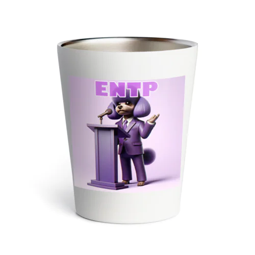 ENTPのトイプードル Thermo Tumbler