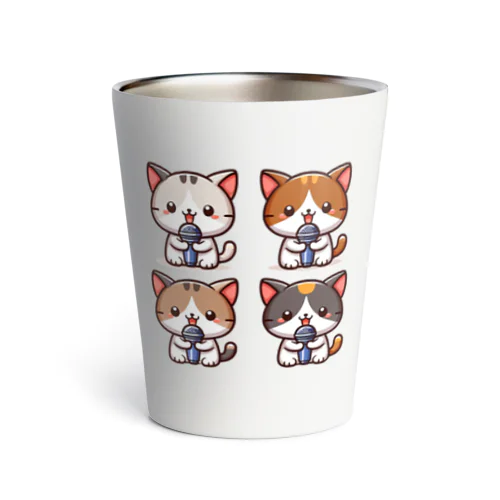 ねこコーラス 05 Thermo Tumbler