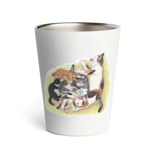 佐野早津紀　猫　XYZ Thermo Tumbler