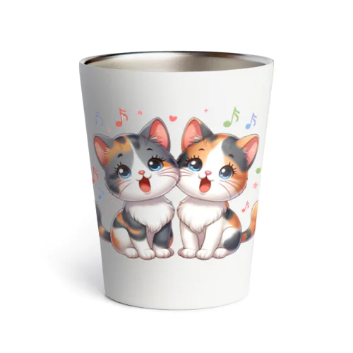 ねこコーラス 08 Thermo Tumbler