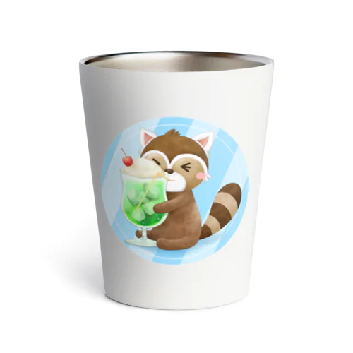 シュワシュワでおいしい！レッサーパンダくん Thermo Tumbler