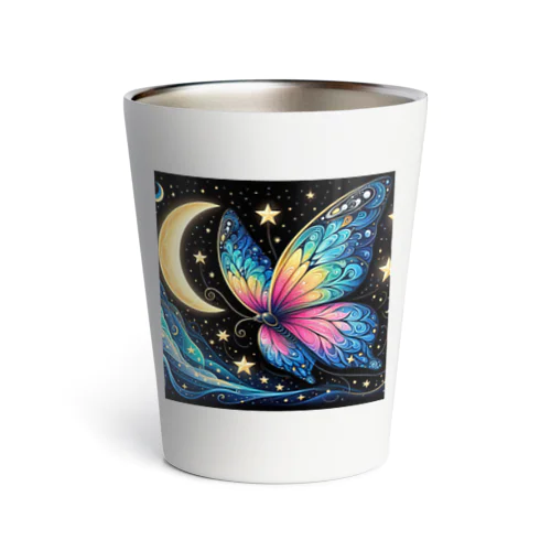 星空の蝶 Thermo Tumbler