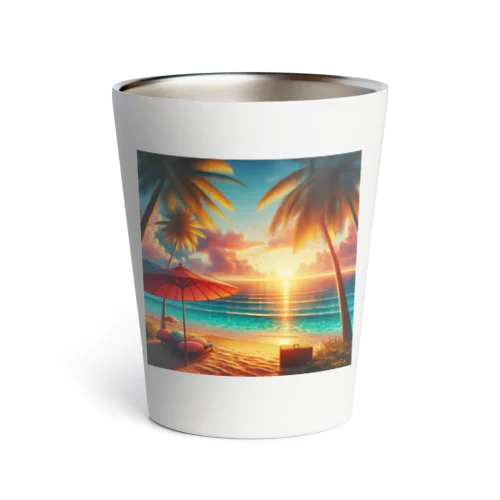 At the beach Thermo Tumbler