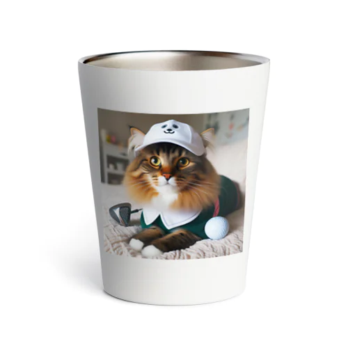 猫ゴルファー Thermo Tumbler