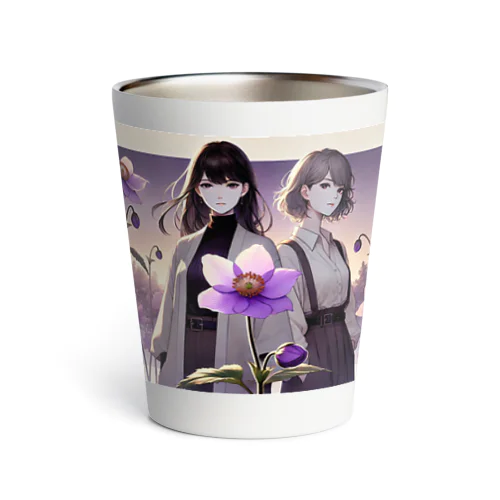 凛として菫 Thermo Tumbler