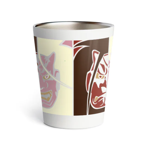 佐渡ヶ島　鬼太鼓マグカップ Thermo Tumbler