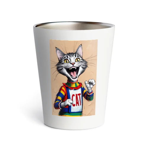 猫のキャットくん Thermo Tumbler