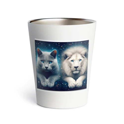 猫タッグ Thermo Tumbler