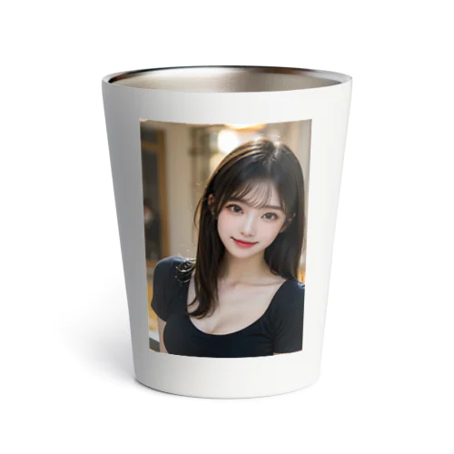 AI美女13 Thermo Tumbler