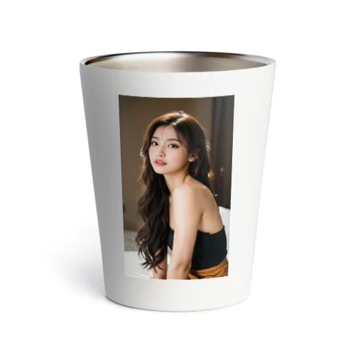 AI美女17 Thermo Tumbler