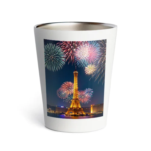 ✨ラスベガスと花火✨ Thermo Tumbler