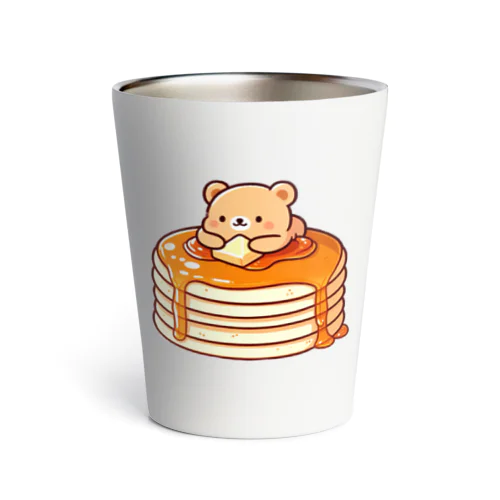 ホットケーキとクマさん Thermo Tumbler