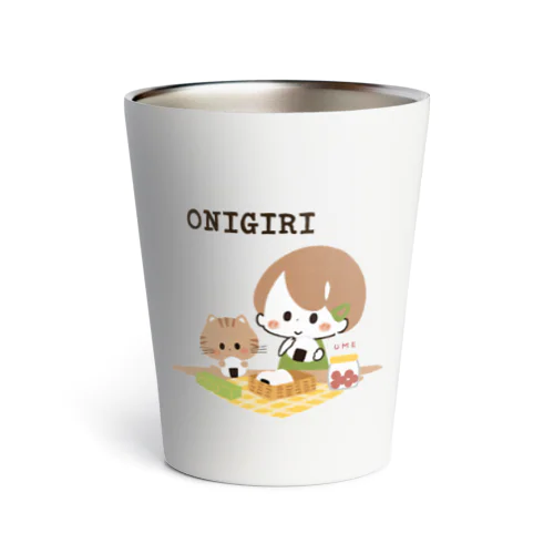 miniガールとちびネコ Thermo Tumbler