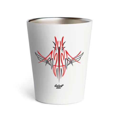 Pinstripe No.1（Red×Black） Thermo Tumbler