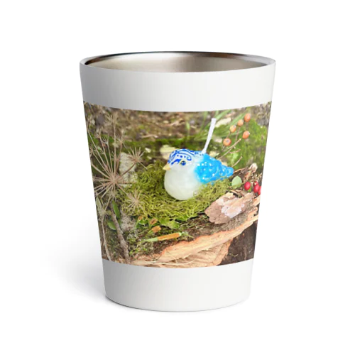 幸せの青い小鳥 Thermo Tumbler