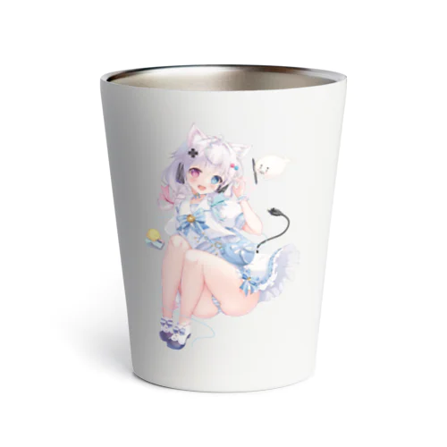 Vのみけおうちゃん（夏の私服） Thermo Tumbler
