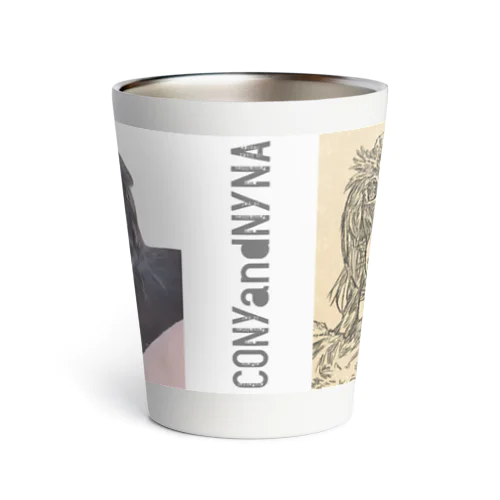 ペロッとダックス（×写真）CONYandNYNA Thermo Tumbler