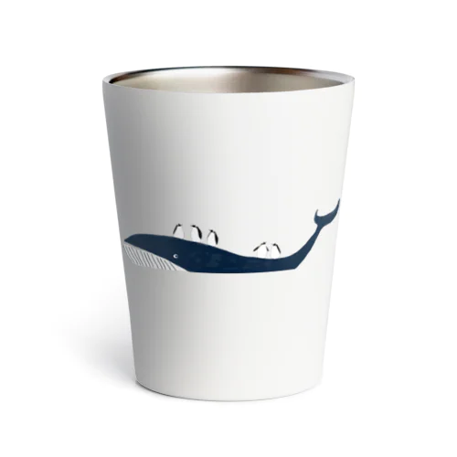 クジラとペンギン Thermo Tumbler