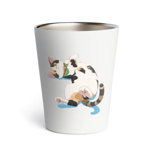 へそ天　まおまお Thermo Tumbler