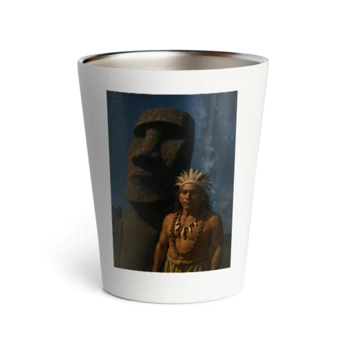 「星の下の守人（もりびと）」 Thermo Tumbler