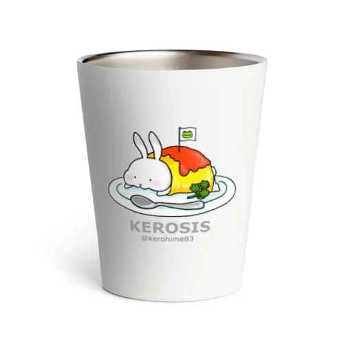 うさメルティ（オムライス）ロゴ入り Thermo Tumbler