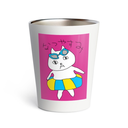 なつやすみ　ぴんく Thermo Tumbler