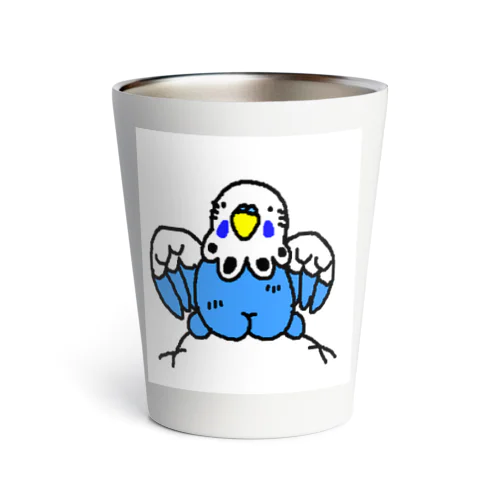 ウキウキインコ Thermo Tumbler