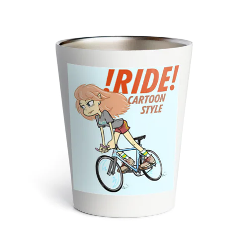 !RIDE! (CARTOON STYLE) Thermo Tumbler