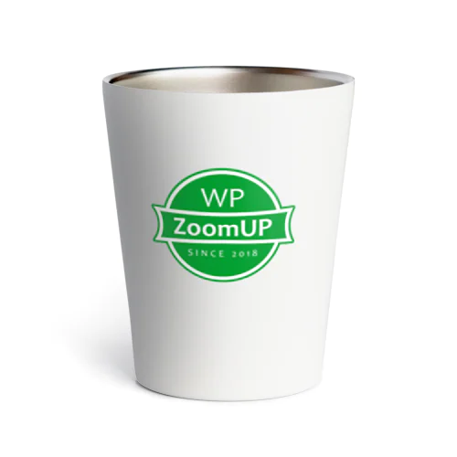 WP ZoomUP ロゴ（Green） サーモタンブラー