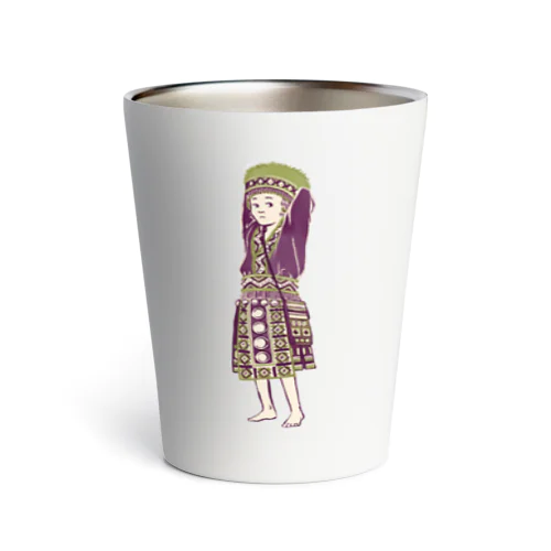 【タイの人々】モン族の女の子 Thermo Tumbler