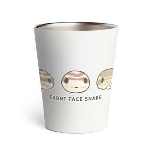 Front face snake Thermo Tumbler