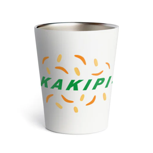 KAKIPI-ロゴ 緑 Thermo Tumbler