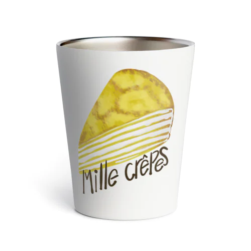 mille crepes ミルクレープ 075 Thermo Tumbler