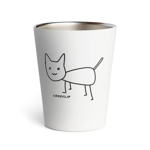 シュールな猫 Thermo Tumbler