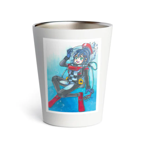 ダイビング娘さん Thermo Tumbler