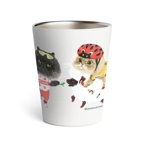 自転車屋さんな猫 Thermo Tumbler