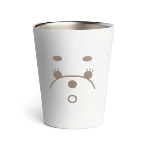 おどろき、わたあめわんこ Thermo Tumbler