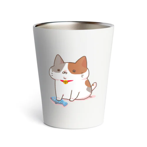 お魚つかまえたねこ Thermo Tumbler