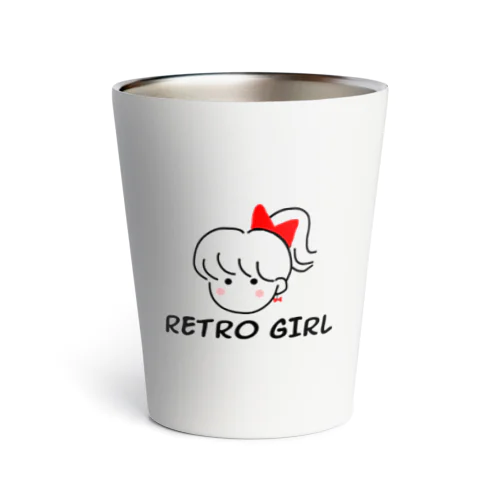 レトロガール Thermo Tumbler