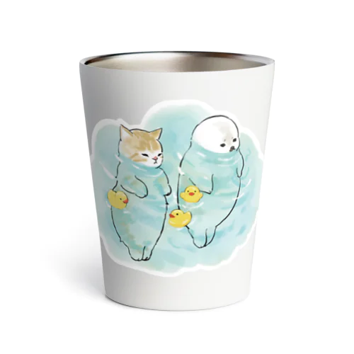 海とにゃんこ Thermo Tumbler