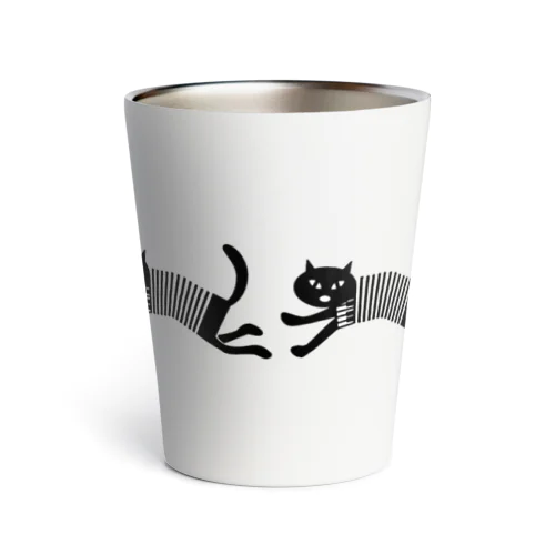 ぐるり猫 Thermo Tumbler