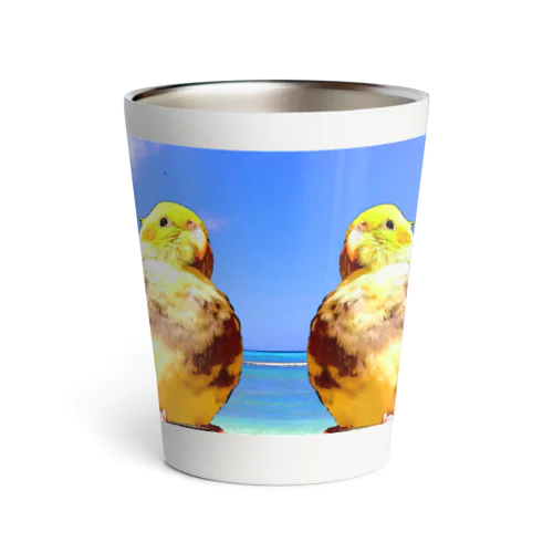 真夏のオカメインコズ Thermo Tumbler